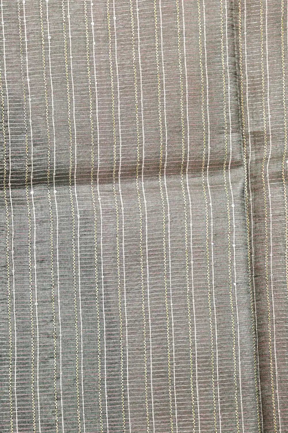 Green Tussar Silk Saree