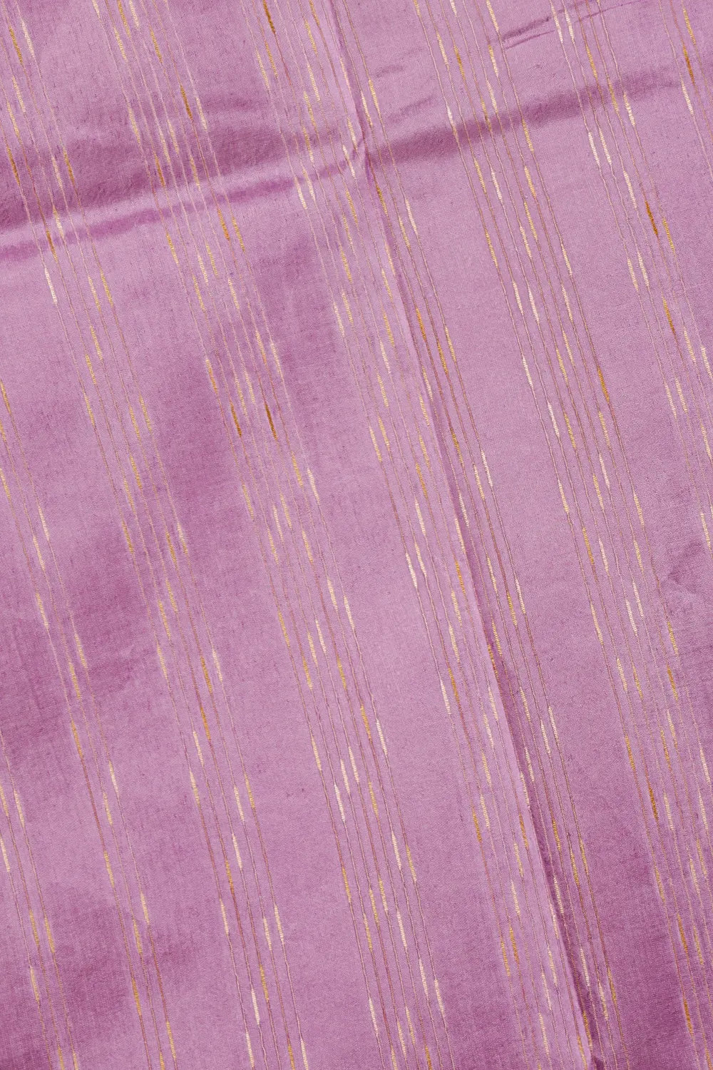 Lavender Pink Tussar Saree