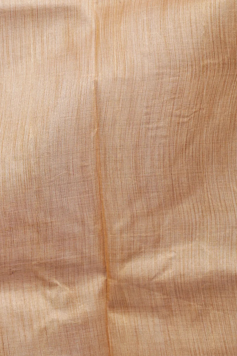 Peach Tussar Saree