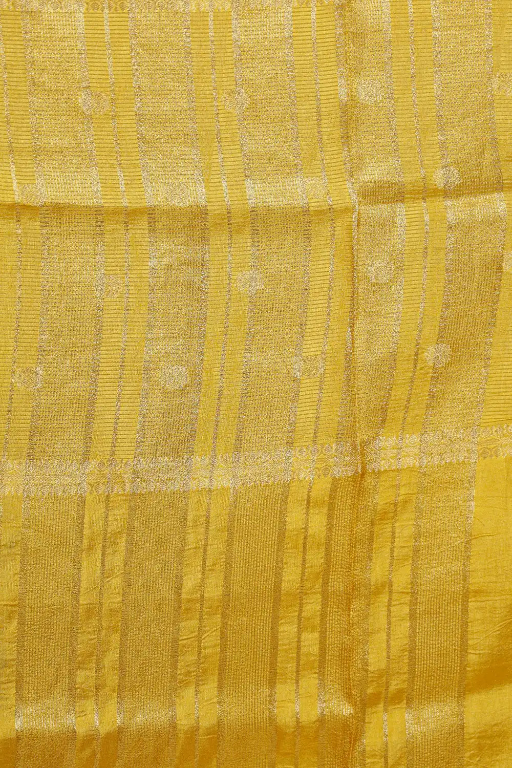Navy Blue Semi Banarasi Saree