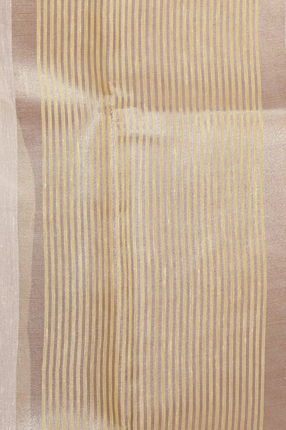 Cream Semi Tissue Saree
