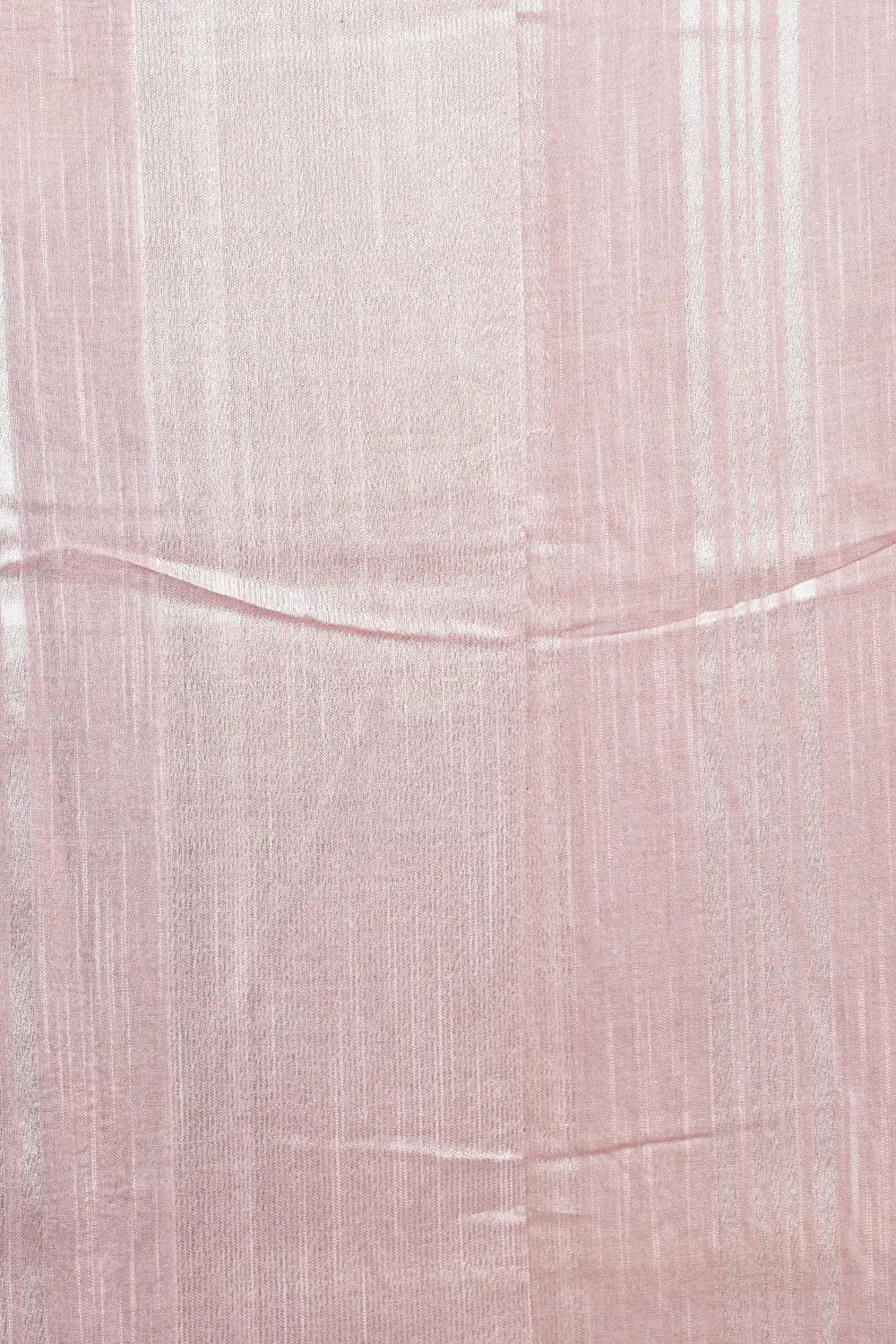 Pastel Lavender Semi Linen Saree