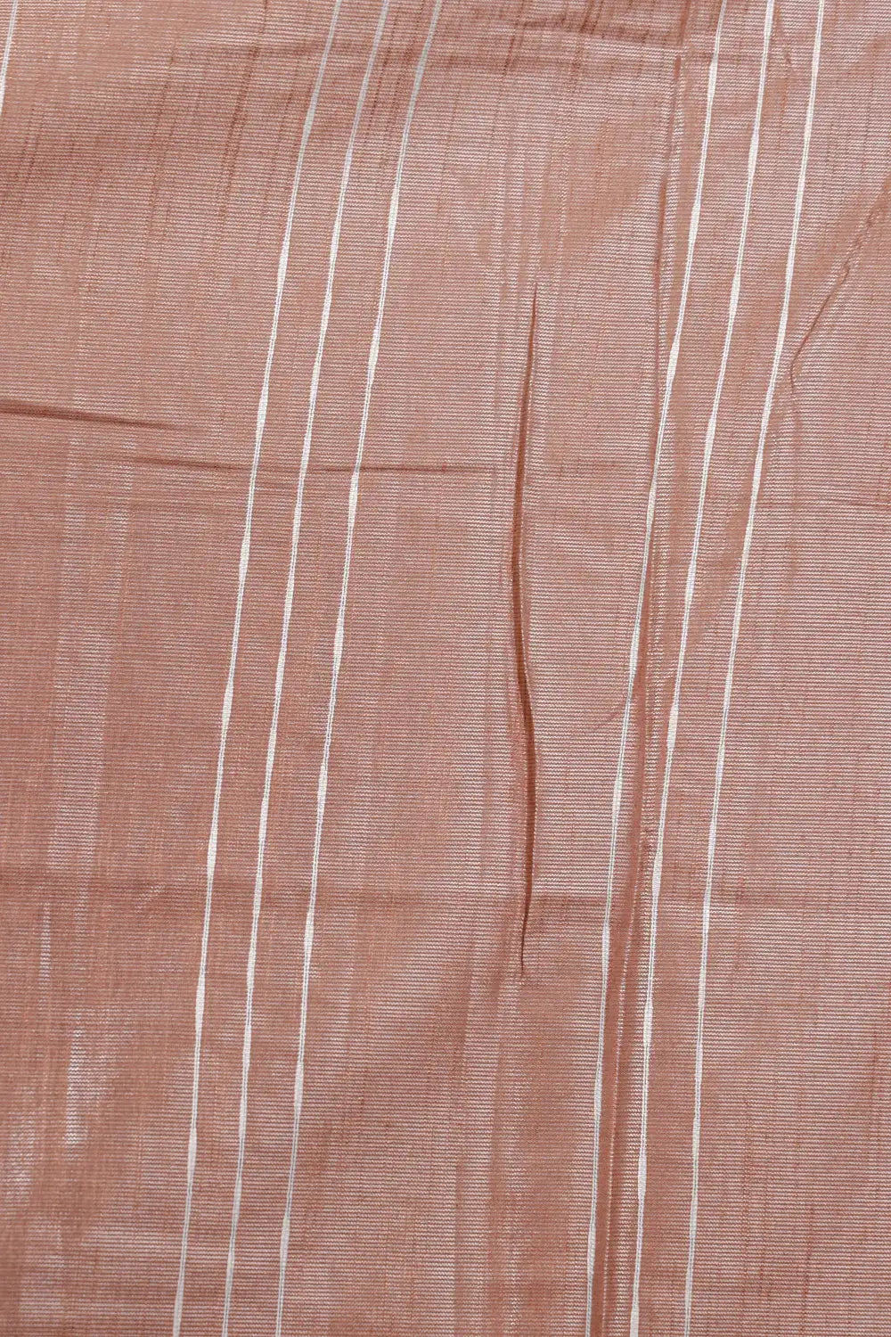 Rose Gold  Semi Linen Tissue Saree