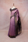 Lavender Semi Silk Saree