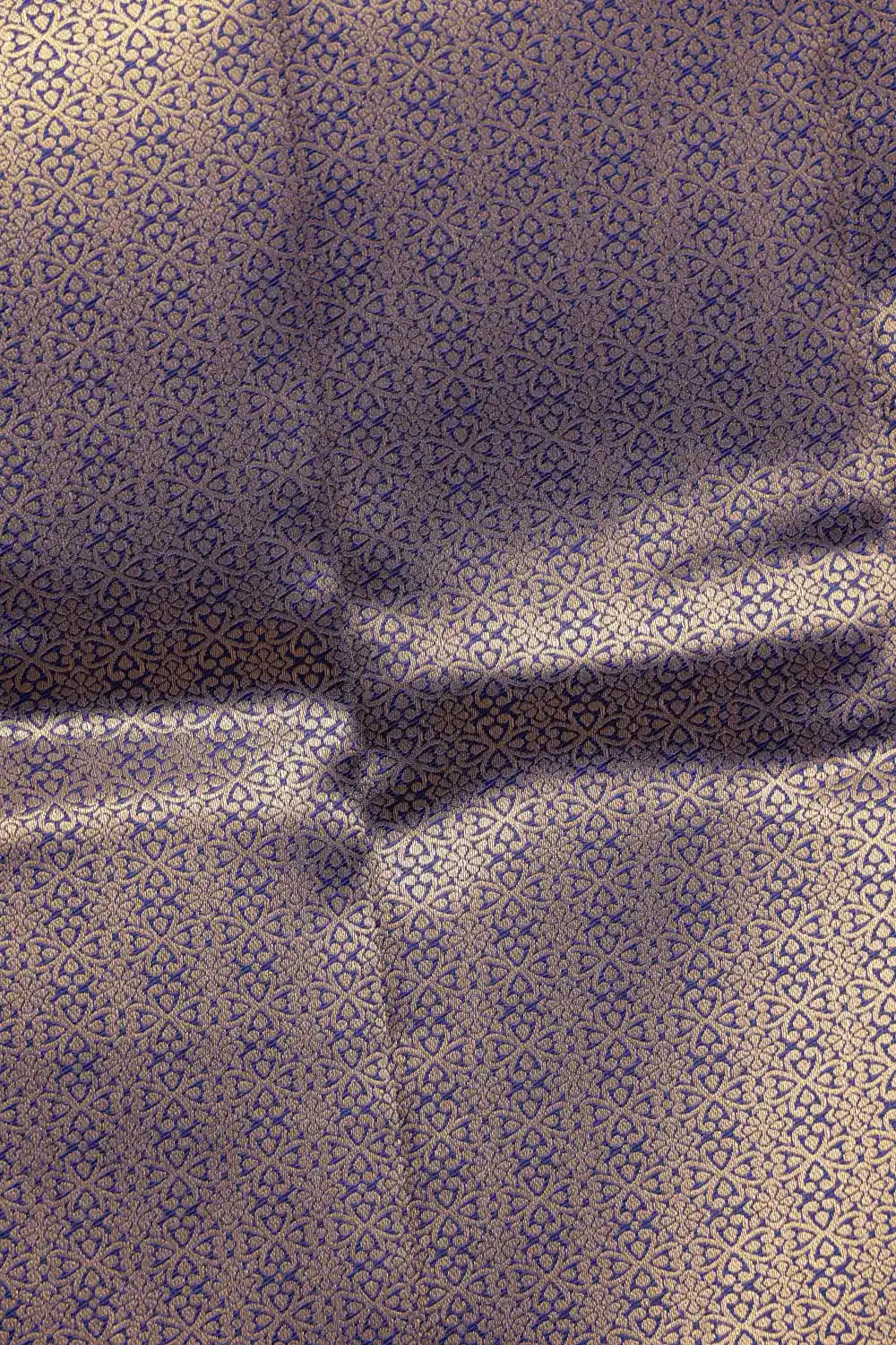 Lavender Semi Silk Saree