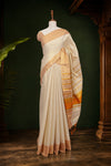 Golden Tissue Kerala Saree - Seematti