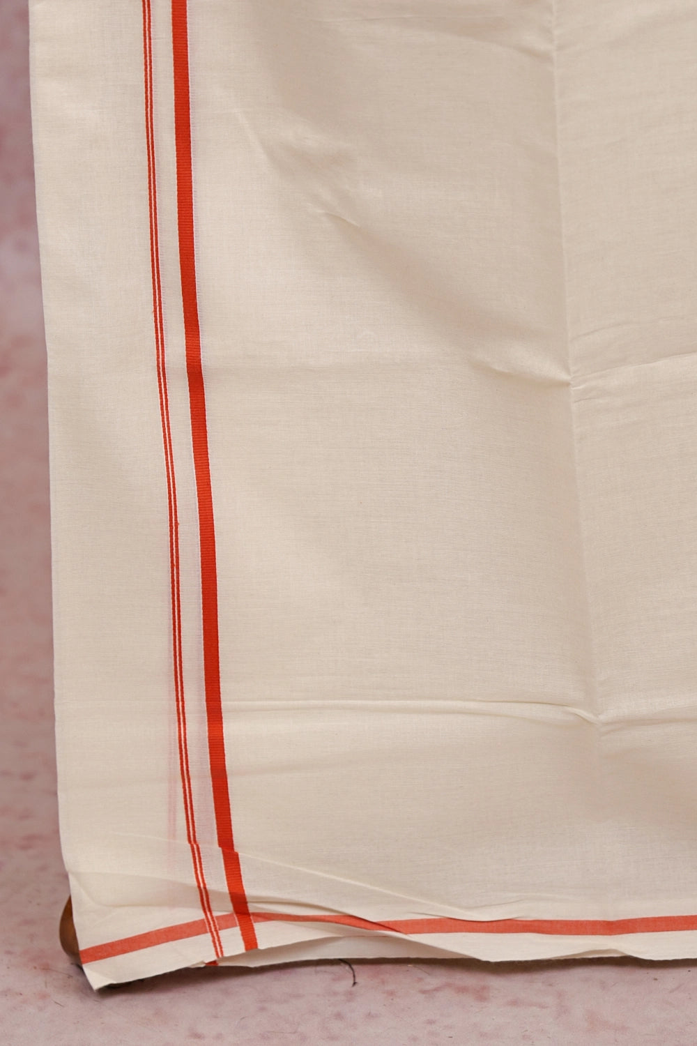 Off White Cotton Set Mundu