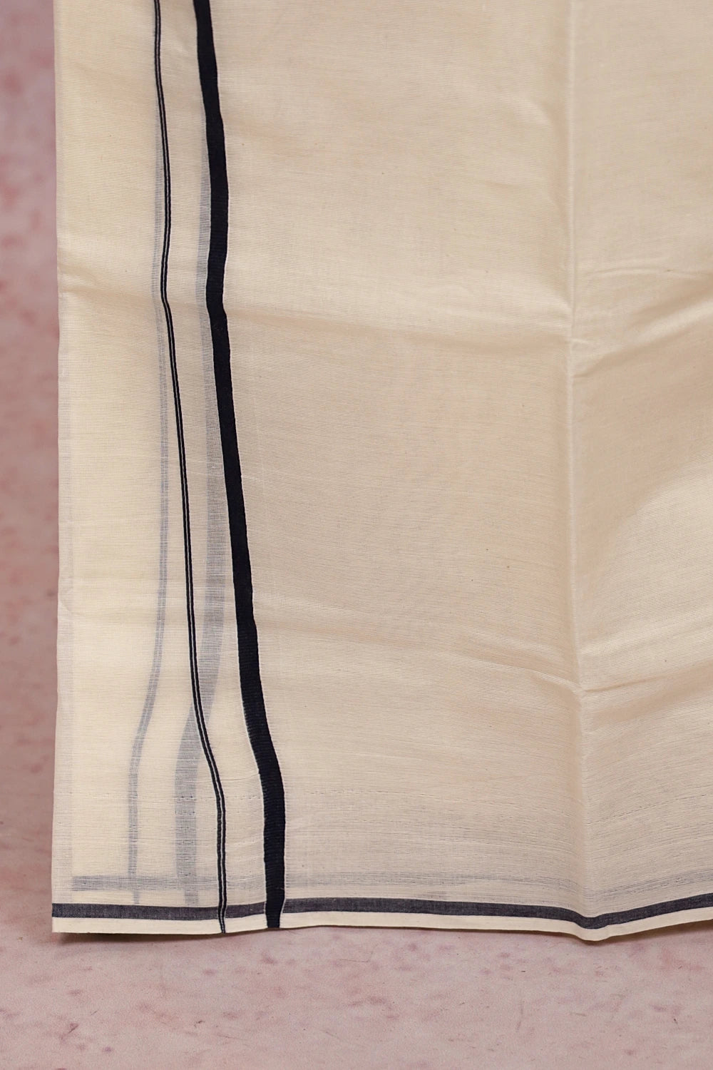 Off white Cotton Set Mundu