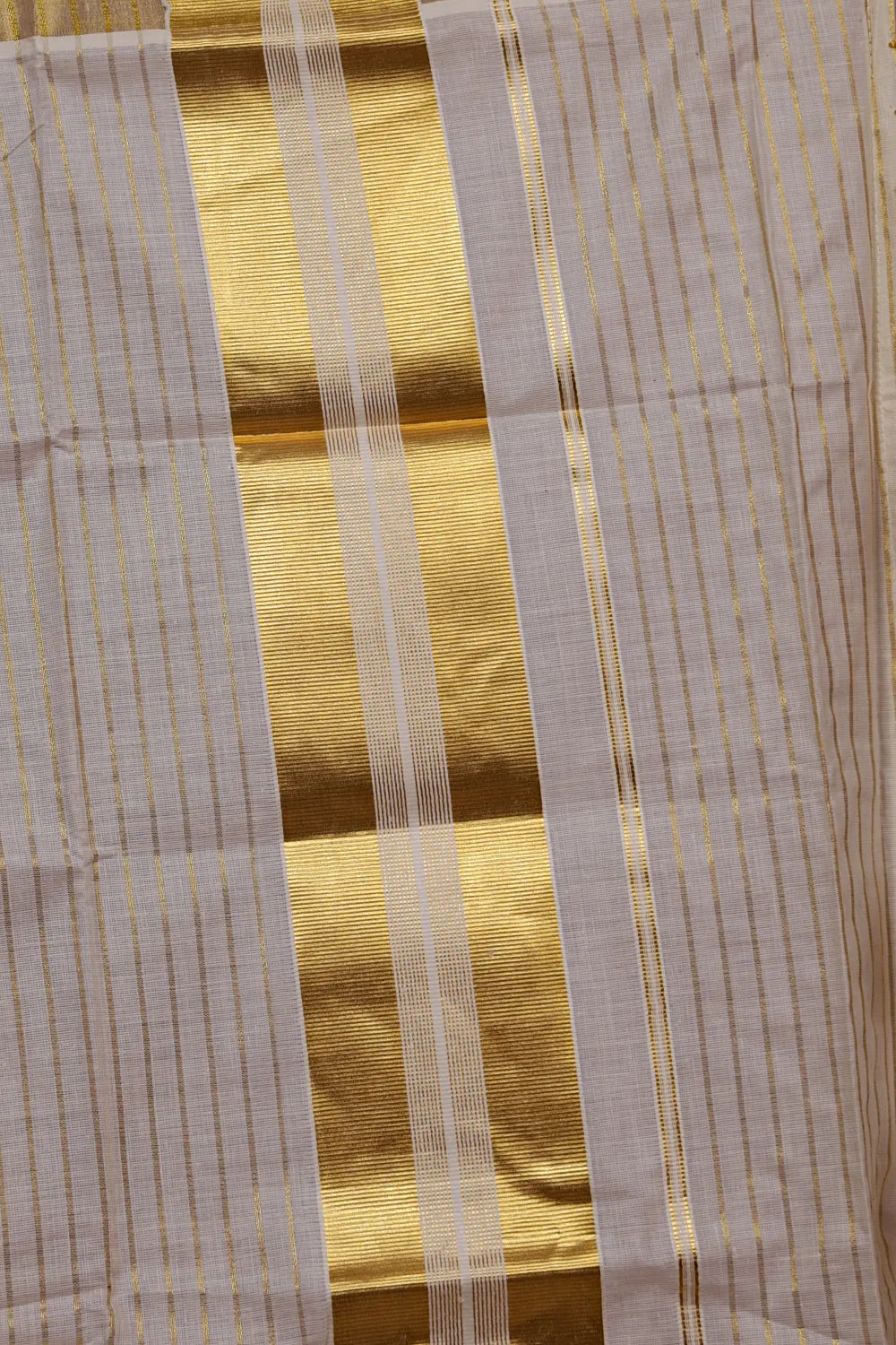 Off white Cotton Set Mundu