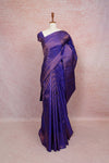 Ink Blue Kancheepuram Silk Saree