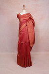 Apple Red Kancheepuram Silk Saree