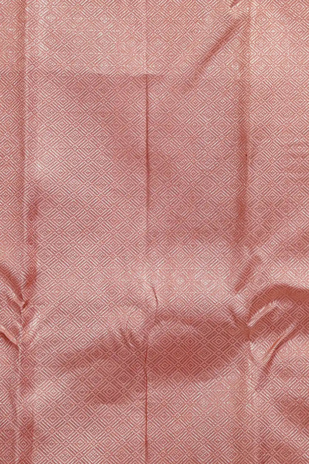 Peach Kancheepuram Silk Saree