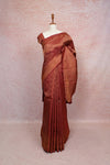 Brown Kancheepuram Silk Saree