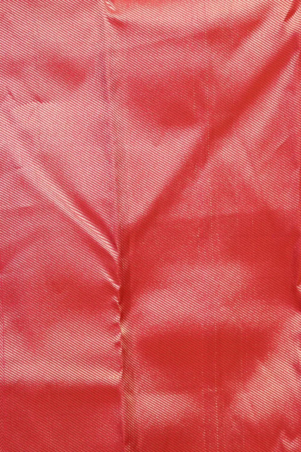 Carrot Peach Kancheepuram Silk Saree