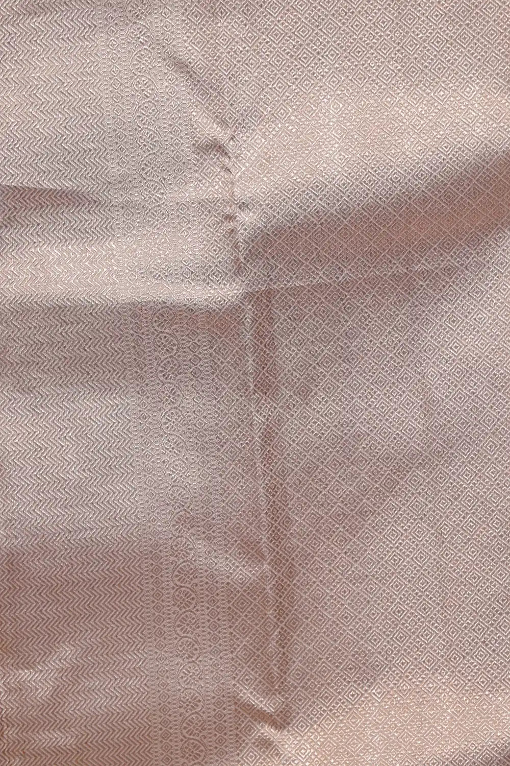 Off White Kancheepuram Silk Saree