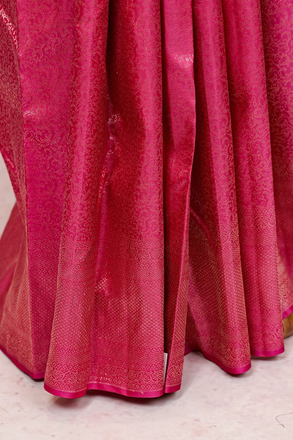 Mulberry Purple Color Kancheepuram Silk Saree