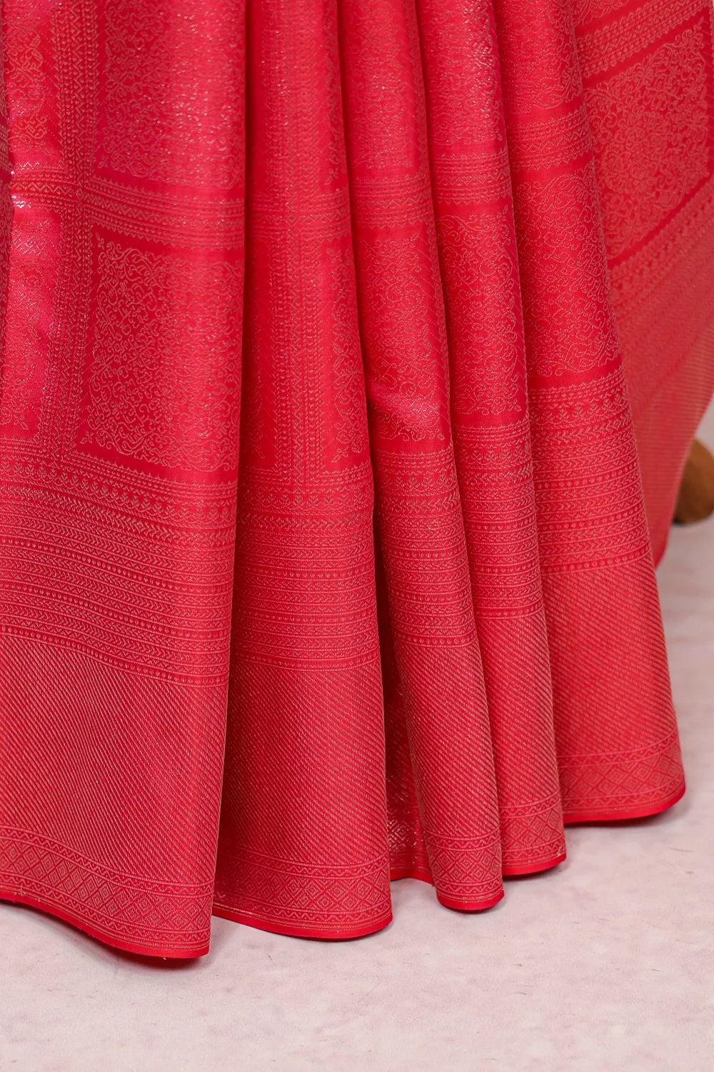 Rani Pink Kancheepuram Silk Saree