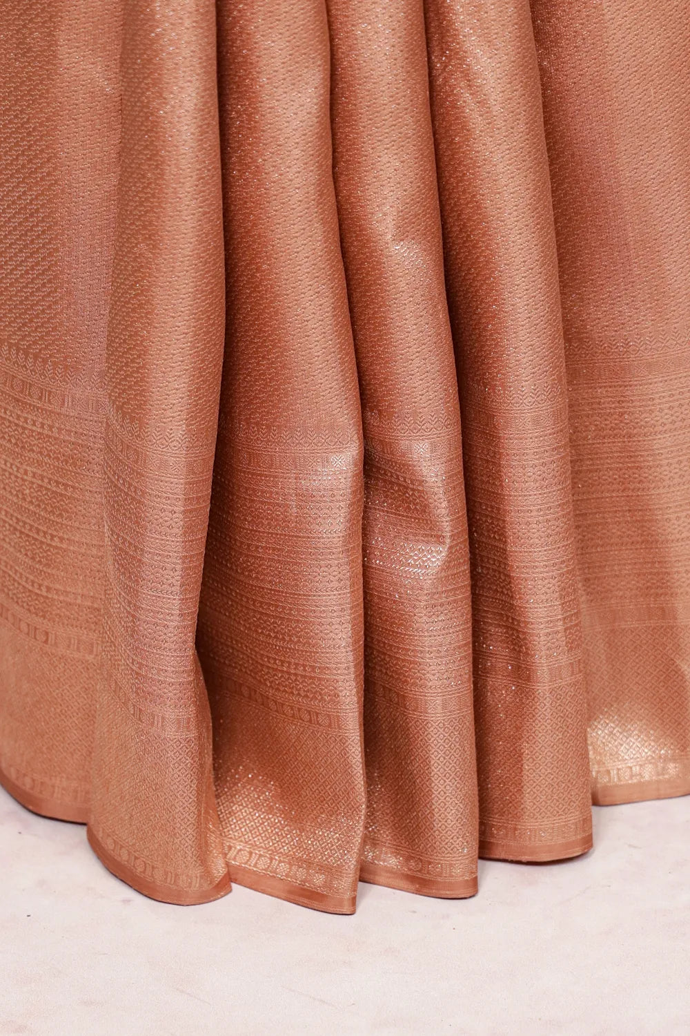 Chikku Color Kancheepuram Silk Saree