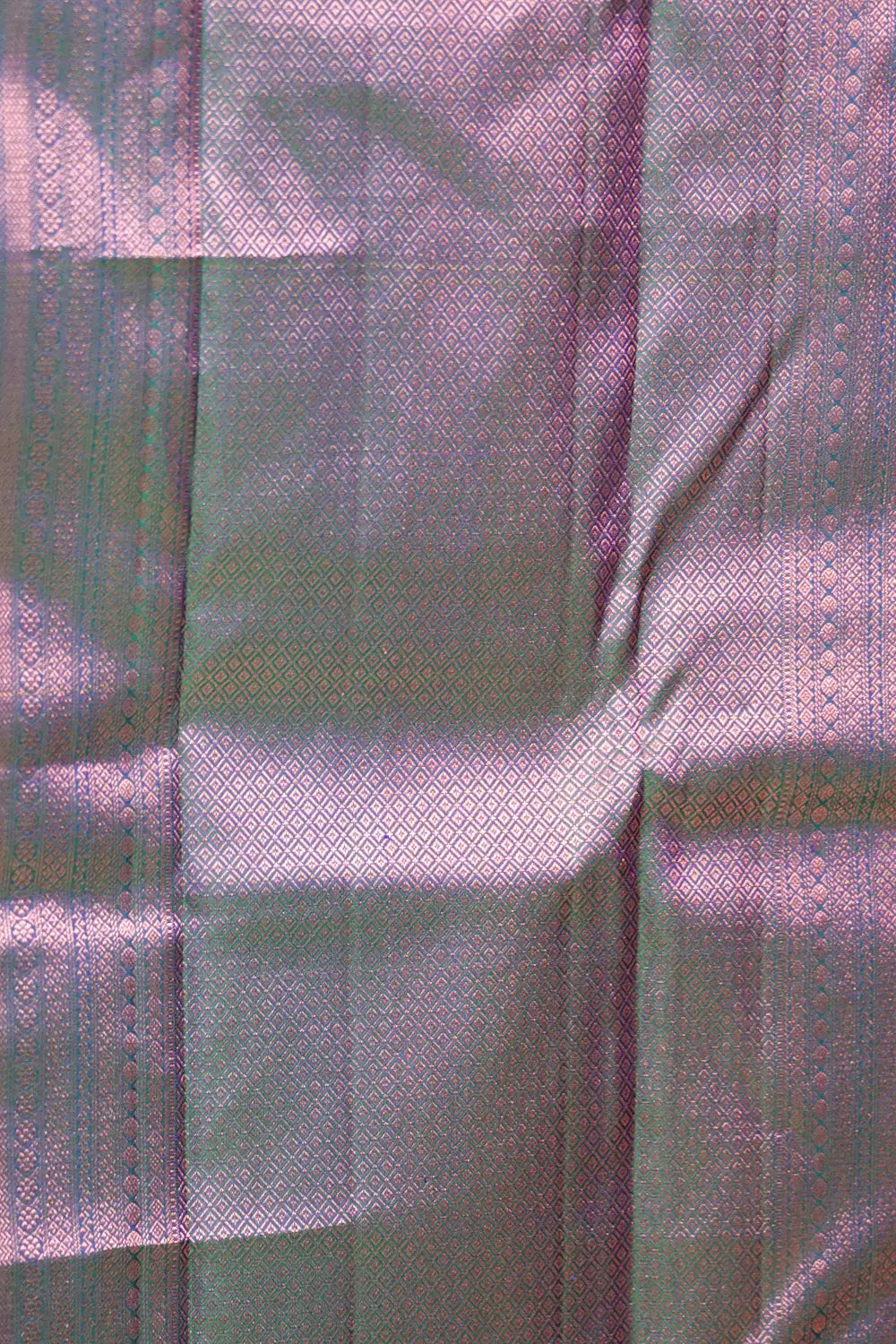 Peacock Green Kancheepuram Silk Saree