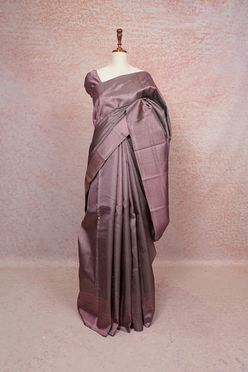 Pastel Green Kancheepuram Silk Saree