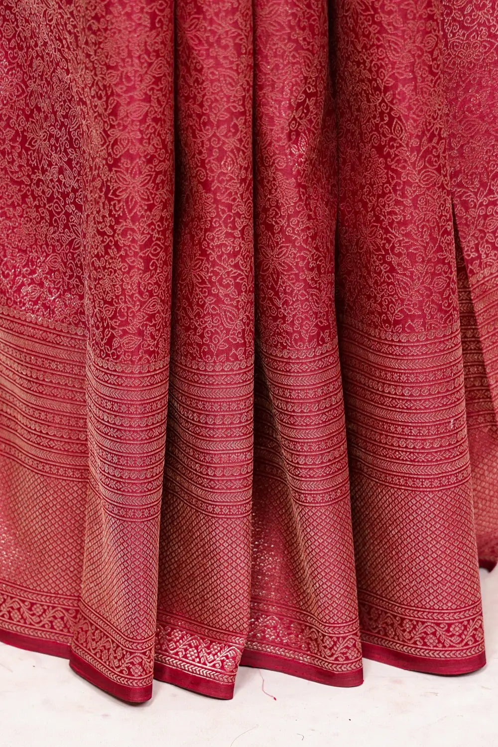 Brown Kancheepuram Silk Saree