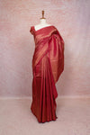 Dark Onion Color Kancheepuram Silk Saree