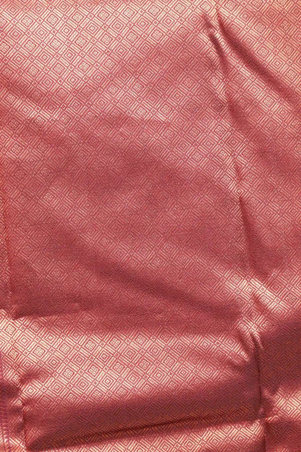 Maroon Kancheepuram Silk Saree fabric texture, brocade weave detail
