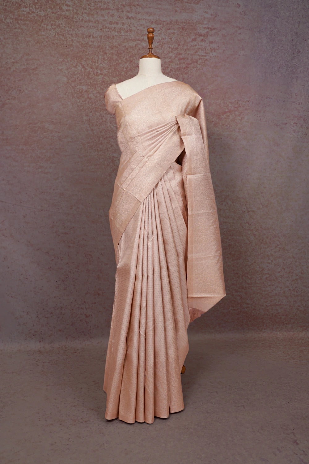 Pastel Kancheepuram Silk Saree
