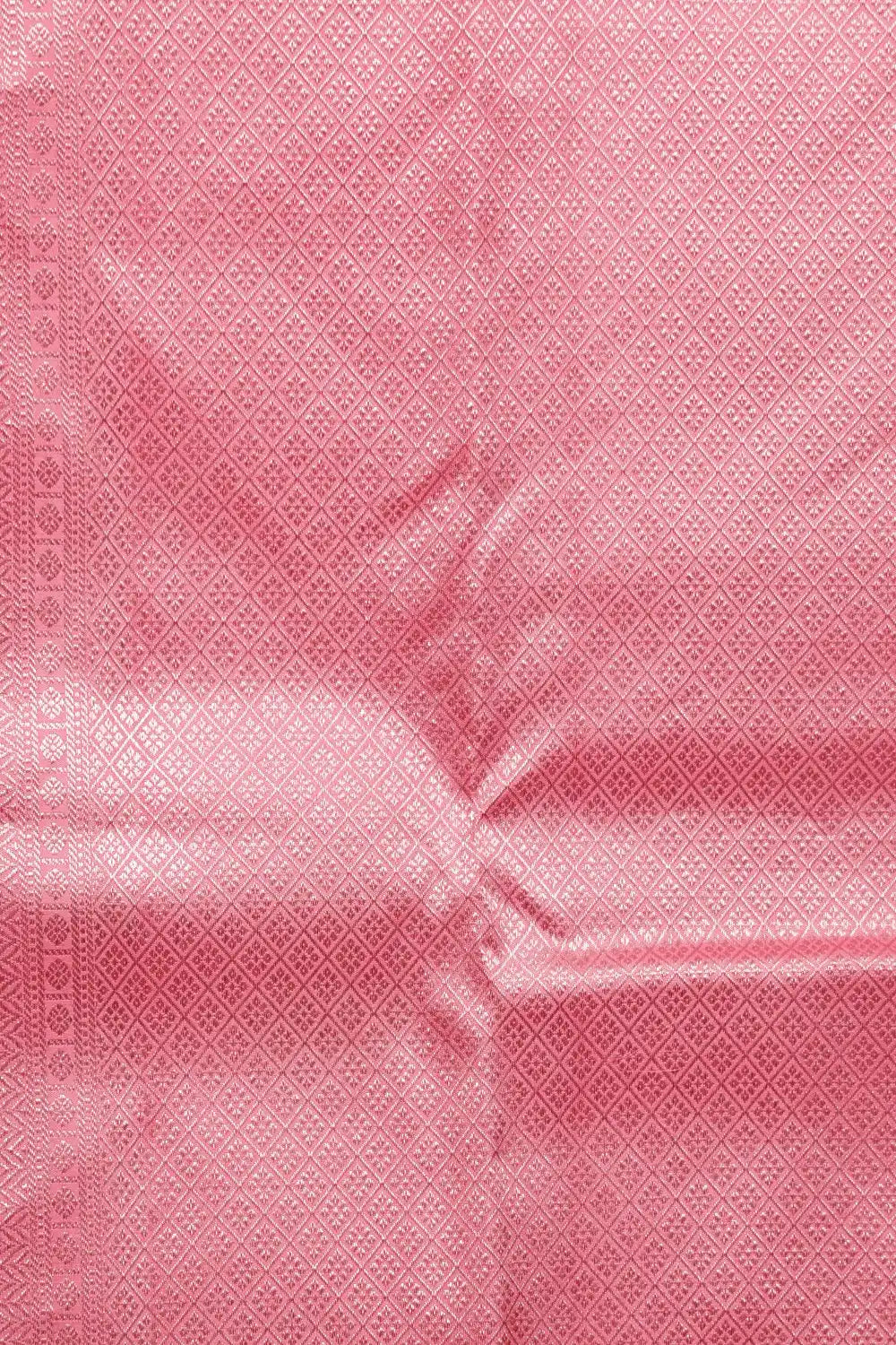 Lotus Pink Kancheepuram Silk Saree
