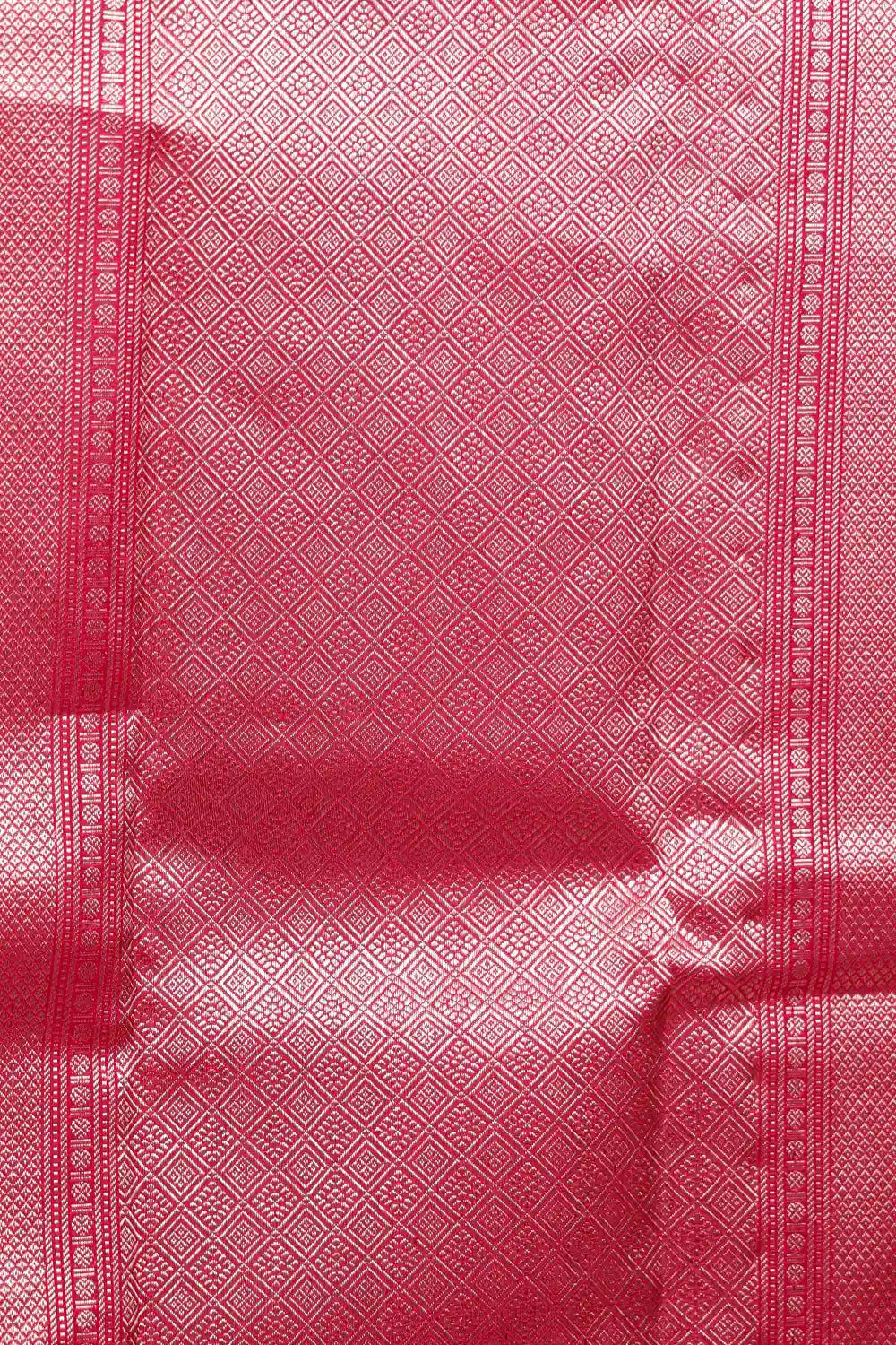 Ruby Red Kancheepuram Silk Saree