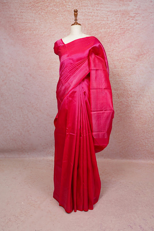 Red Rose Kancheepuram Silk Saree