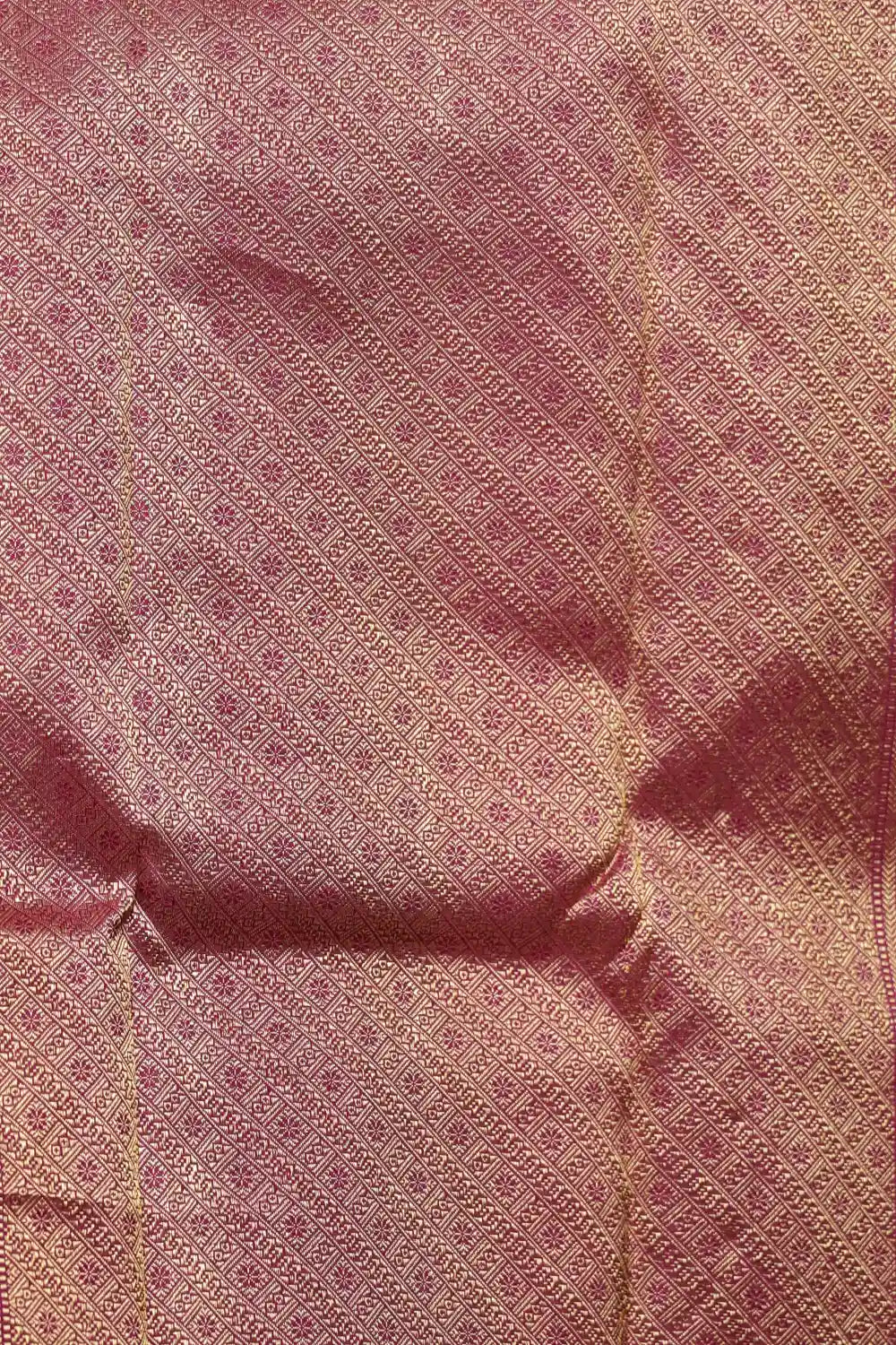 Burgundy Color Kancheepuram Silk Saree