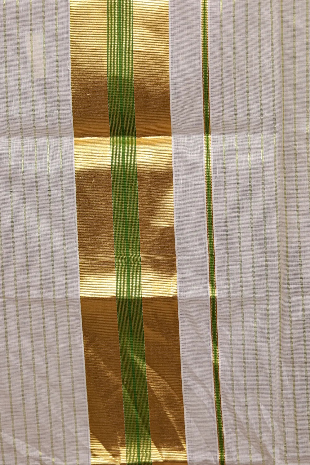 Off White Kerala Set Mundu