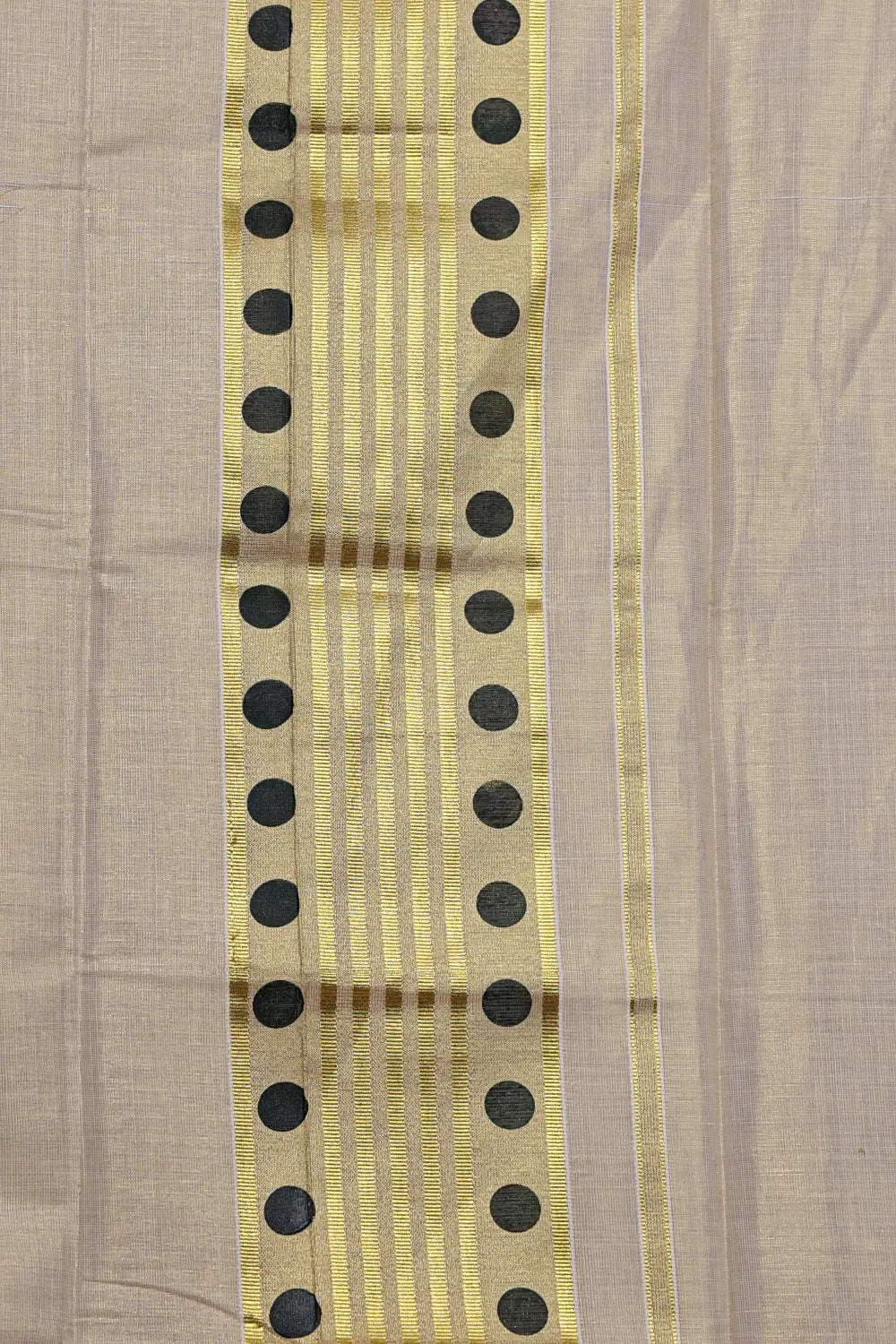 Golden Tissue Kerala Set Mundu