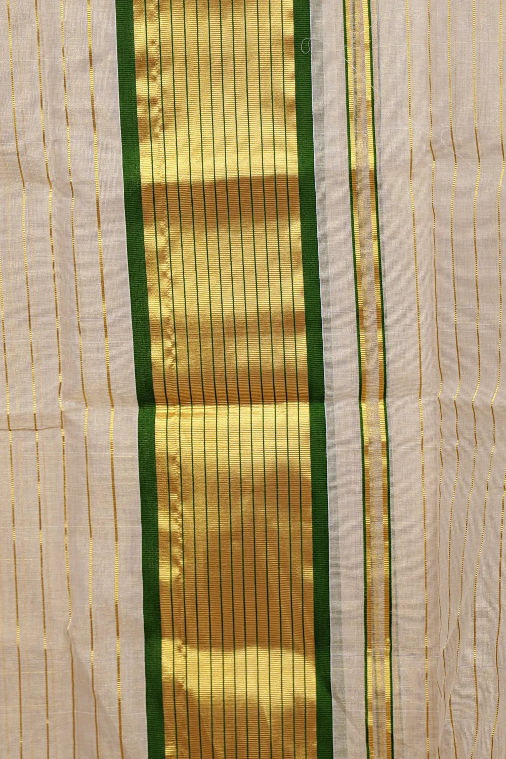 Golden Tissue Kerala Set Mundu