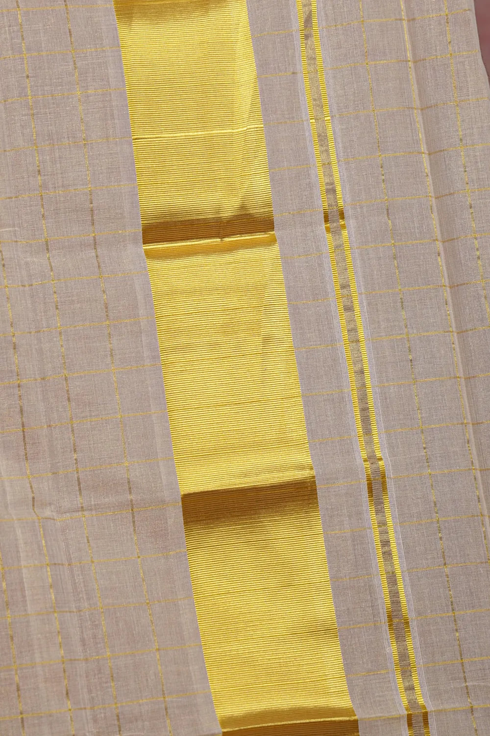 Golden Tissue Kerala Set Mundu