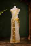 Golden Tissue Kerala Set Mundu
