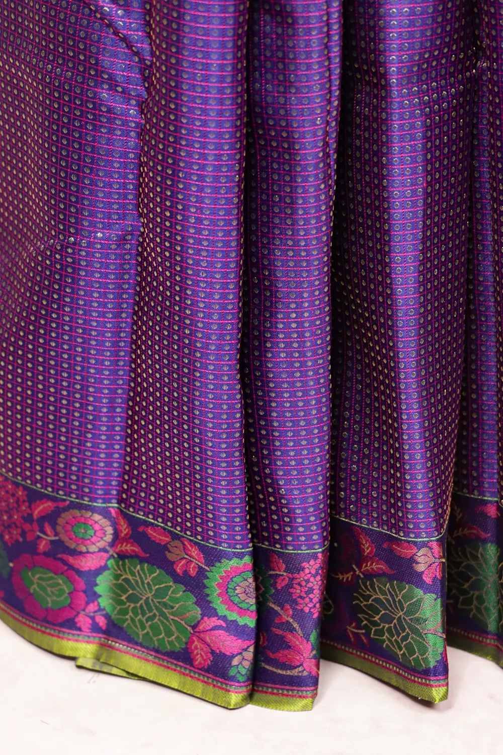 Royal Purple Kancheepuram Silk Saree