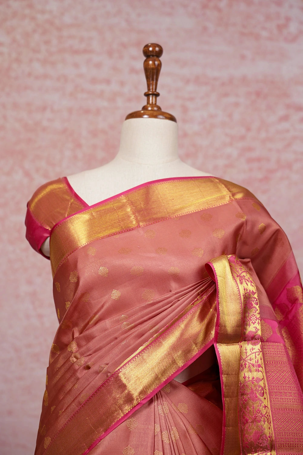 Multi Color Kancheepuram Silk Saree