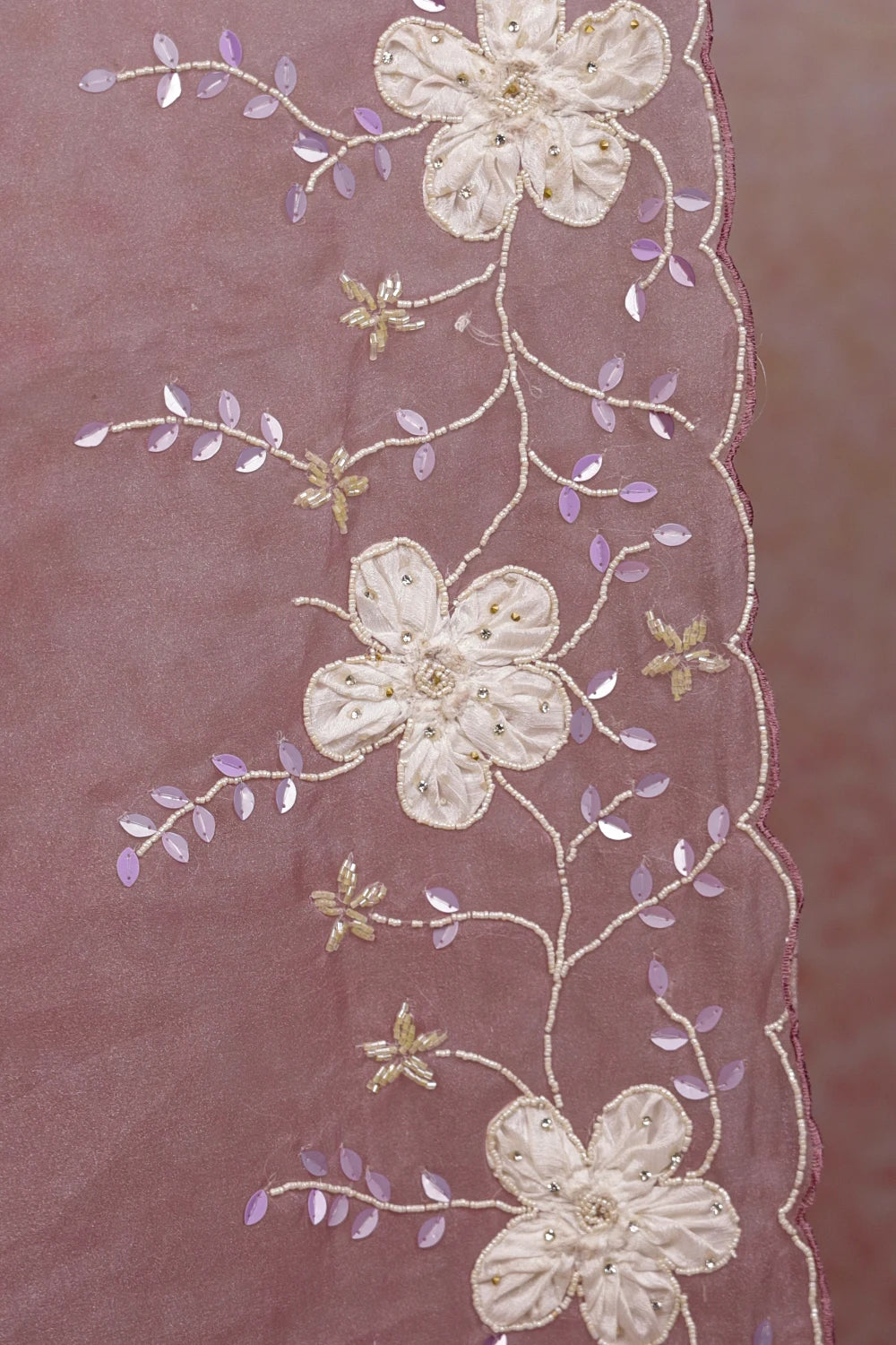 Light Lavender Glass Organza