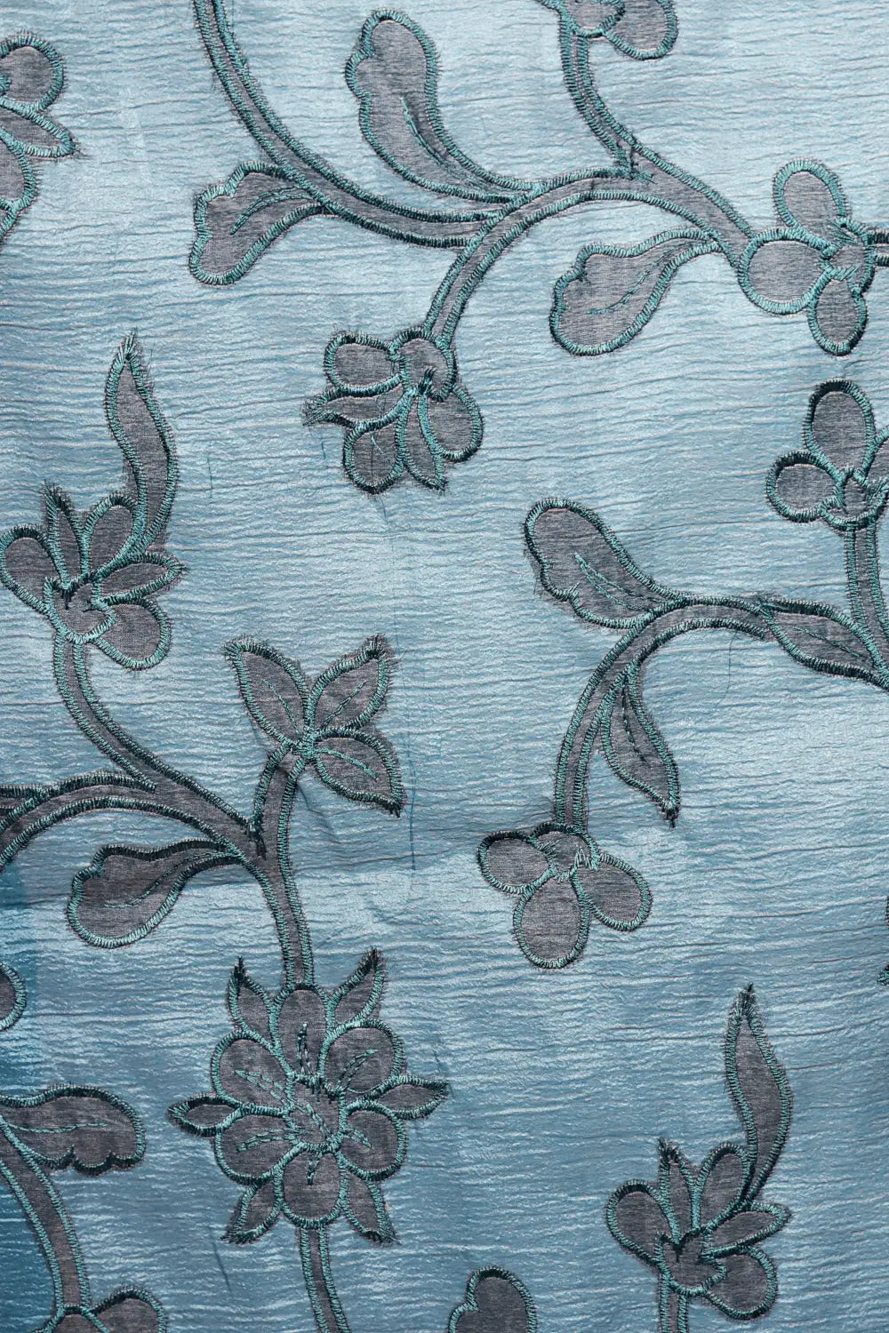 Peacock Green Organza Saree