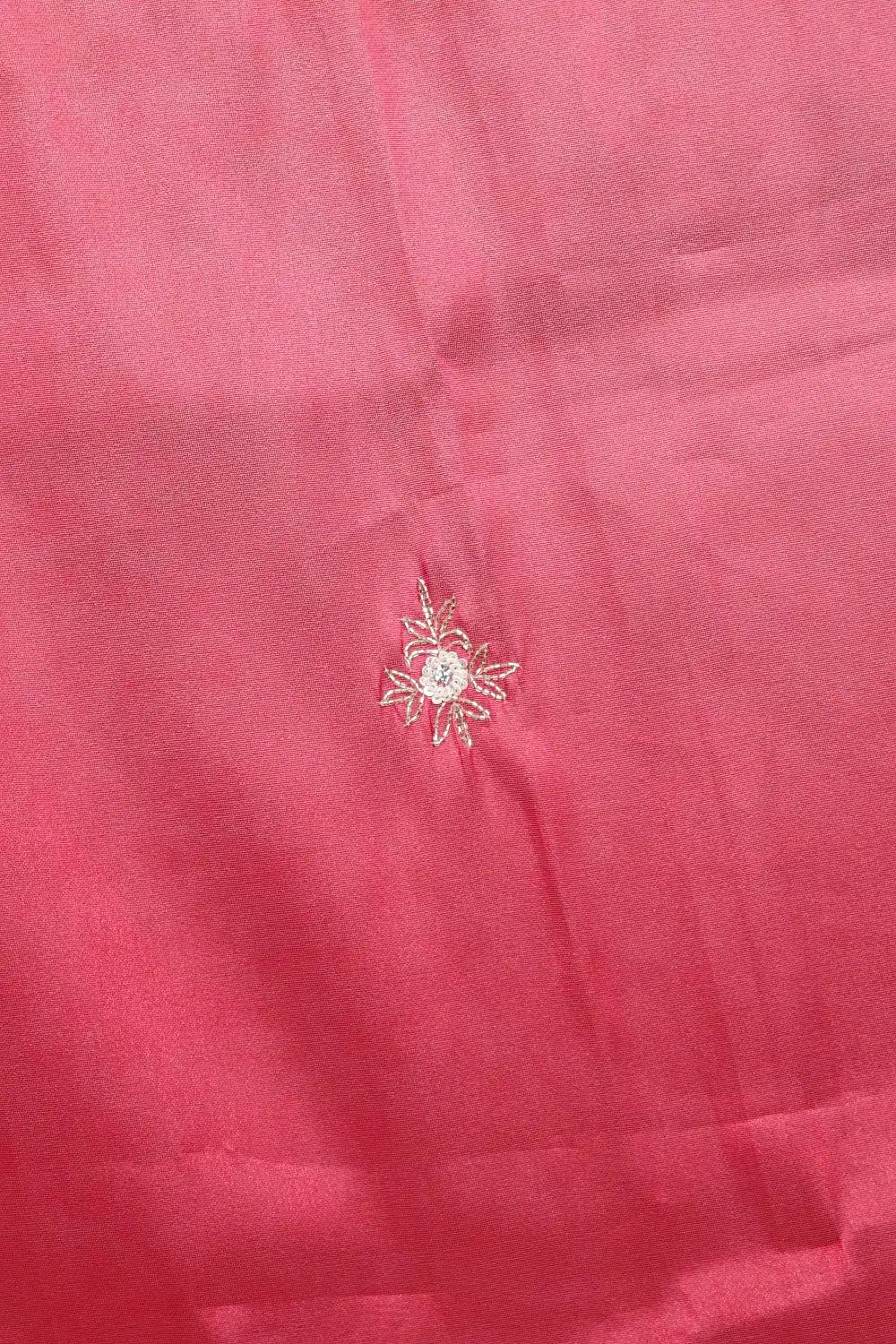 Magenta Pink Tissue Organza Saree - Seematti