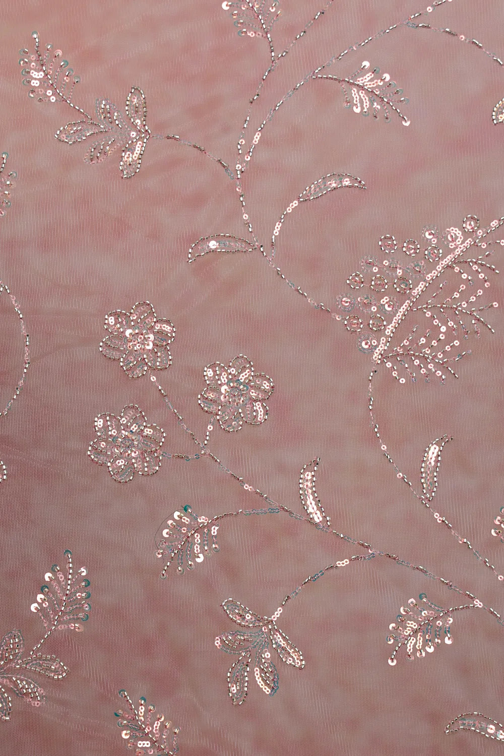 Pink Net Saree - Seematti