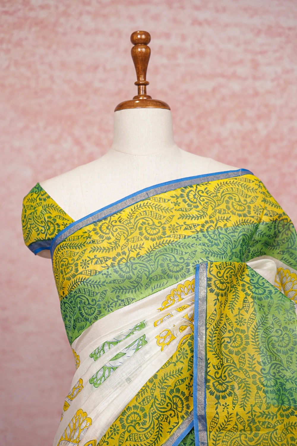 White Cotton Saree