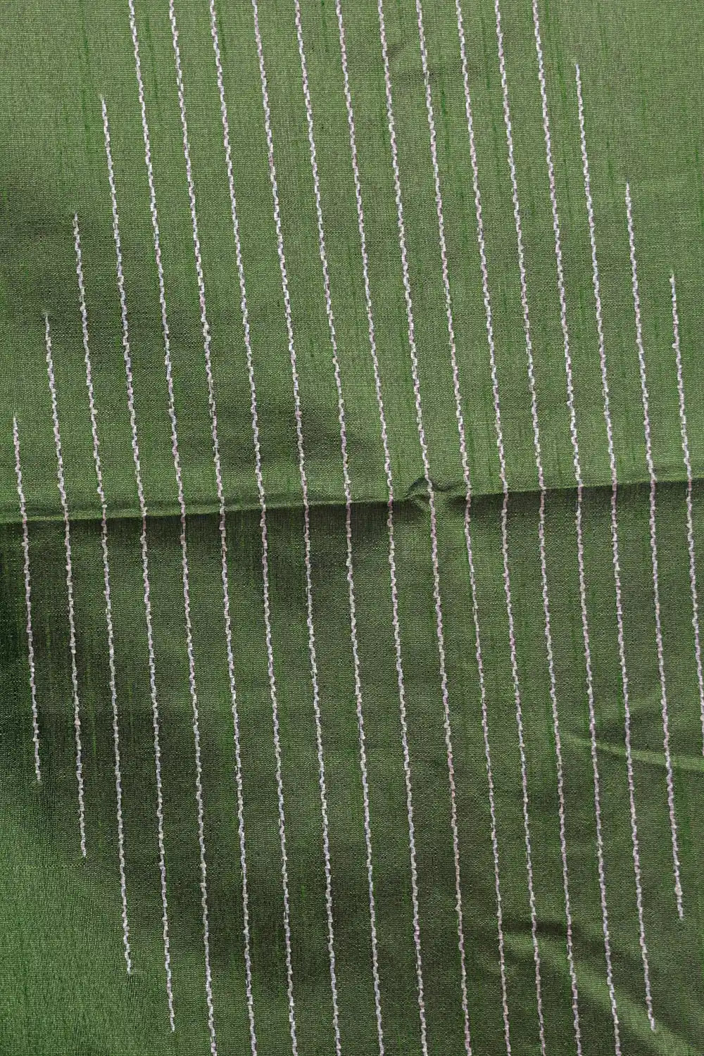 Green Semi Tussar Saree
