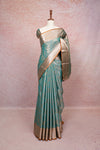 Light Green Semi Tissue Saree