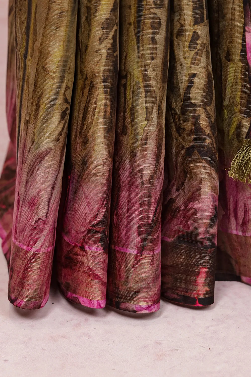 Multi Color Semi Tussar Saree