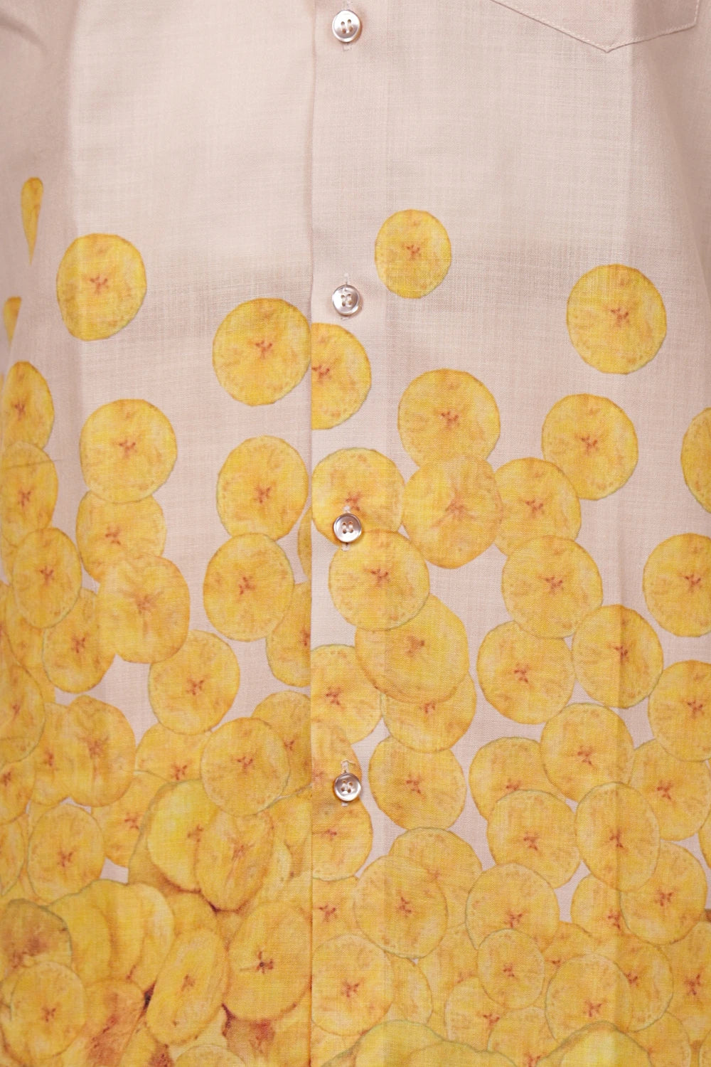 Sandal Colour Cotton Digital Printed Shirt