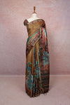 Multi Color Semi Tussar Saree