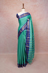 Green Semi Tussar Saree